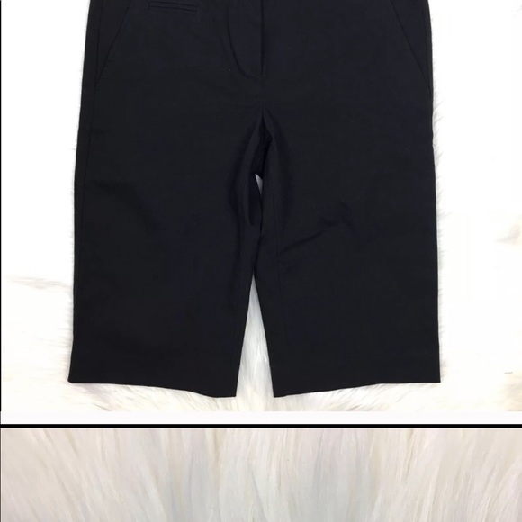 Theory Black Bermuda Shorts - NWOT - Picture 2 of 5